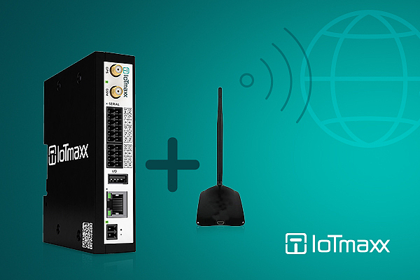 Neue Möglichkeiten für Nutzung und Platzierung der IoTmaxx-Gateways mit WLAN-Erweiterung! Bestellen Sie Ihren USB-Dongle jetzt beim IoTmaxx-Service.